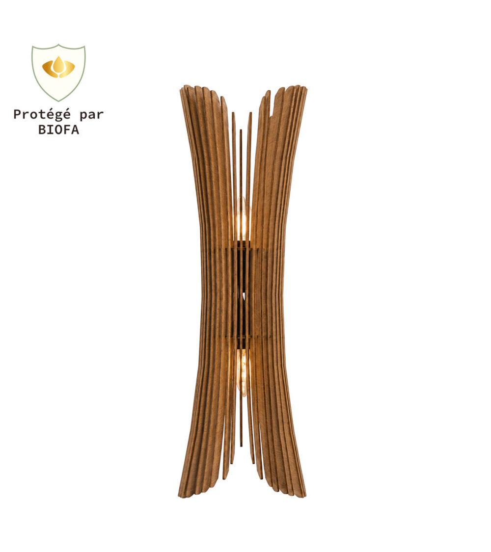 Applique Onde Teinte teinte brun-clair