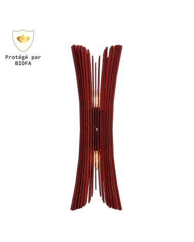 Applique Onde Teinte teinte brun-orange