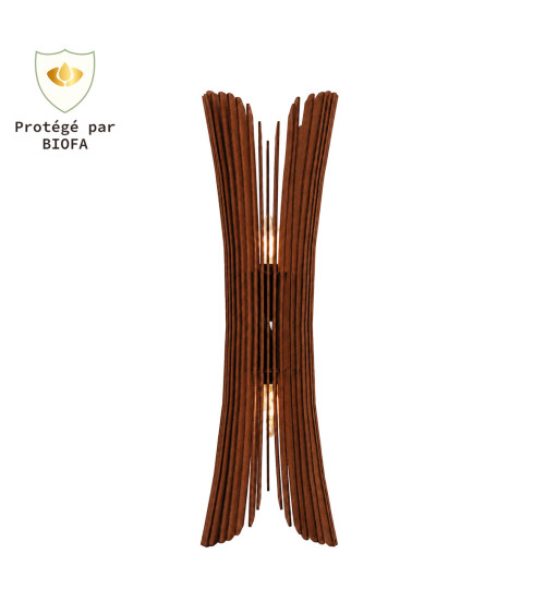 Applique Onde Teinte palissandre