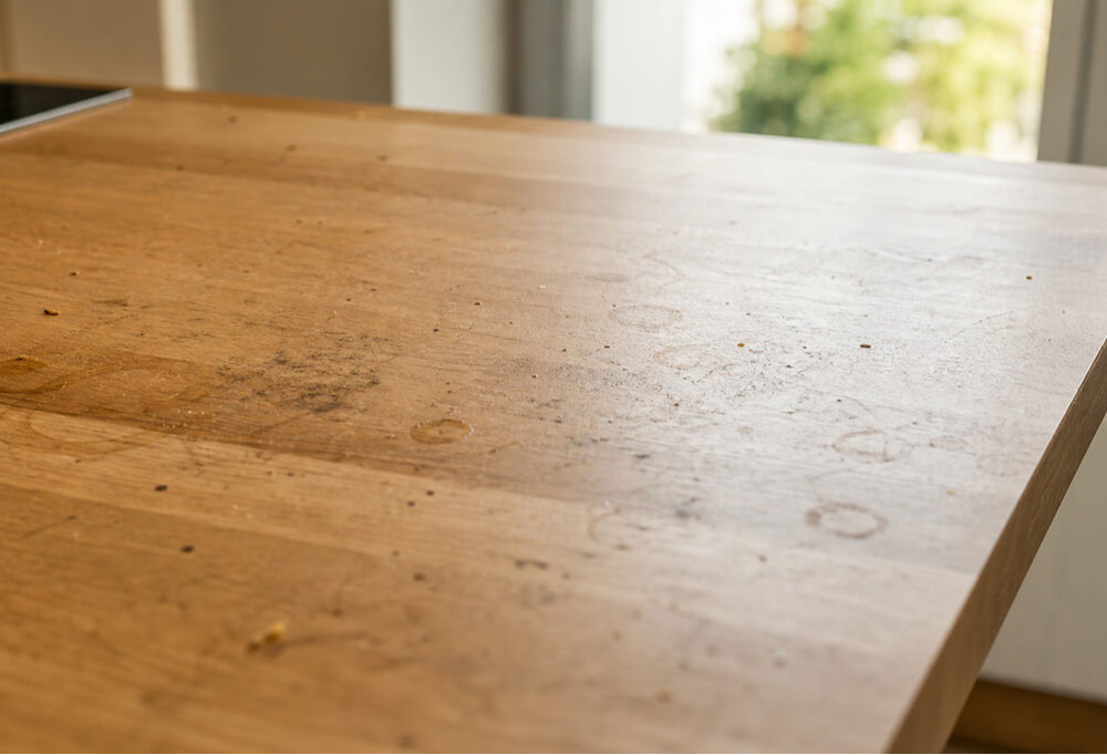Que faire si votre objet en bois a une tache d'eau ou de gras ?